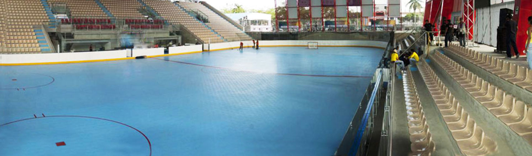 Équipement patinoire I.C.E.